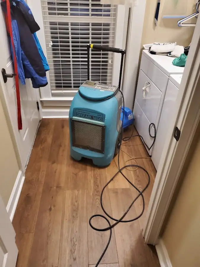 Commercial dehumidifier deployed for Flood Damage Cleanup in Angola