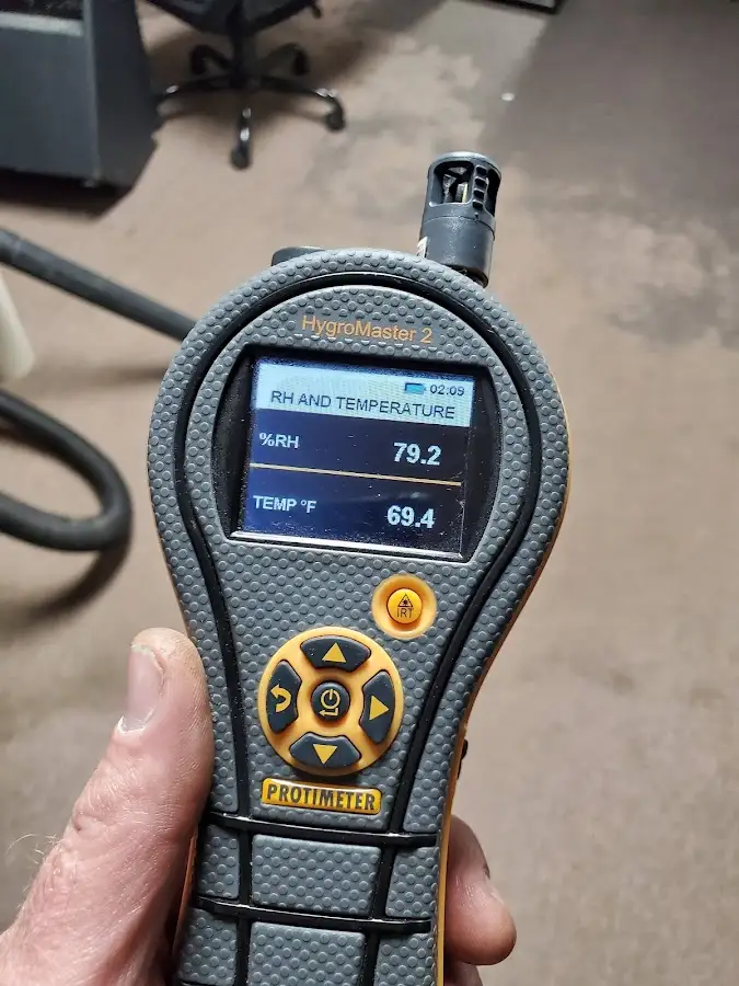 Moisture meter humidity assessment for Fire & Smoke Damage Restoration in Angola
